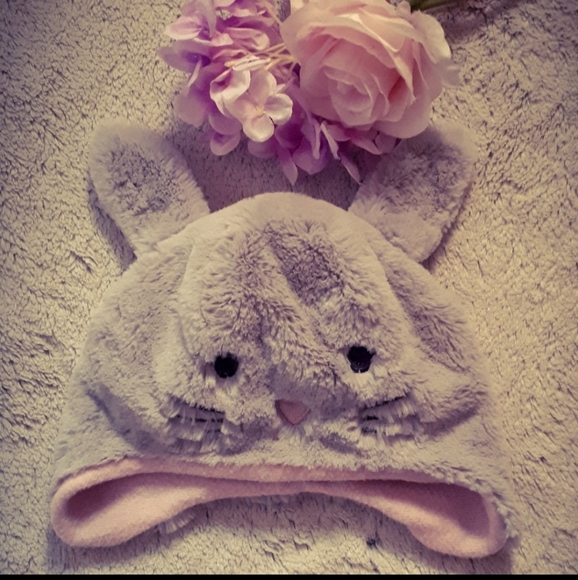 🌞3/$20   Cute bunny with ears toque♡ and gloves - Picture 7 of 9